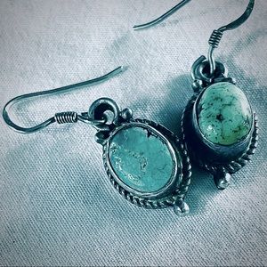 .925 Sterling Gemstone Earrings